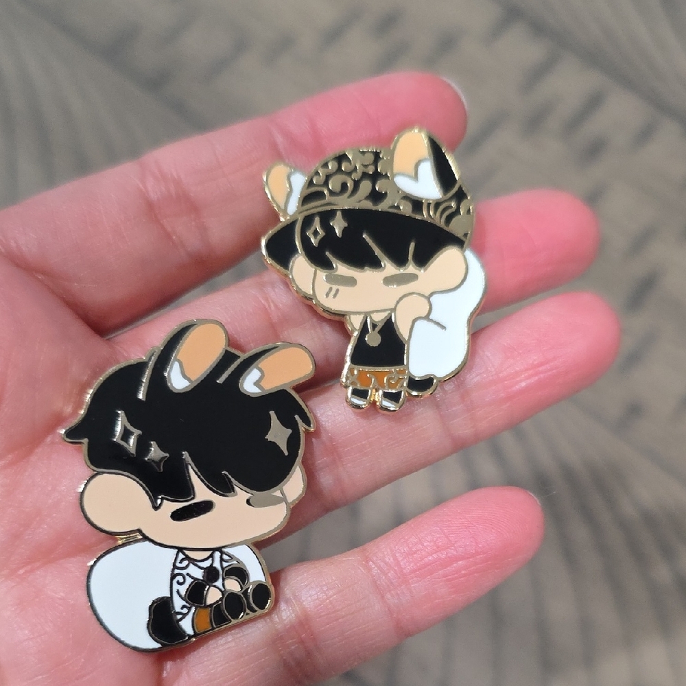 Omnicent Raders Enamel Pins
